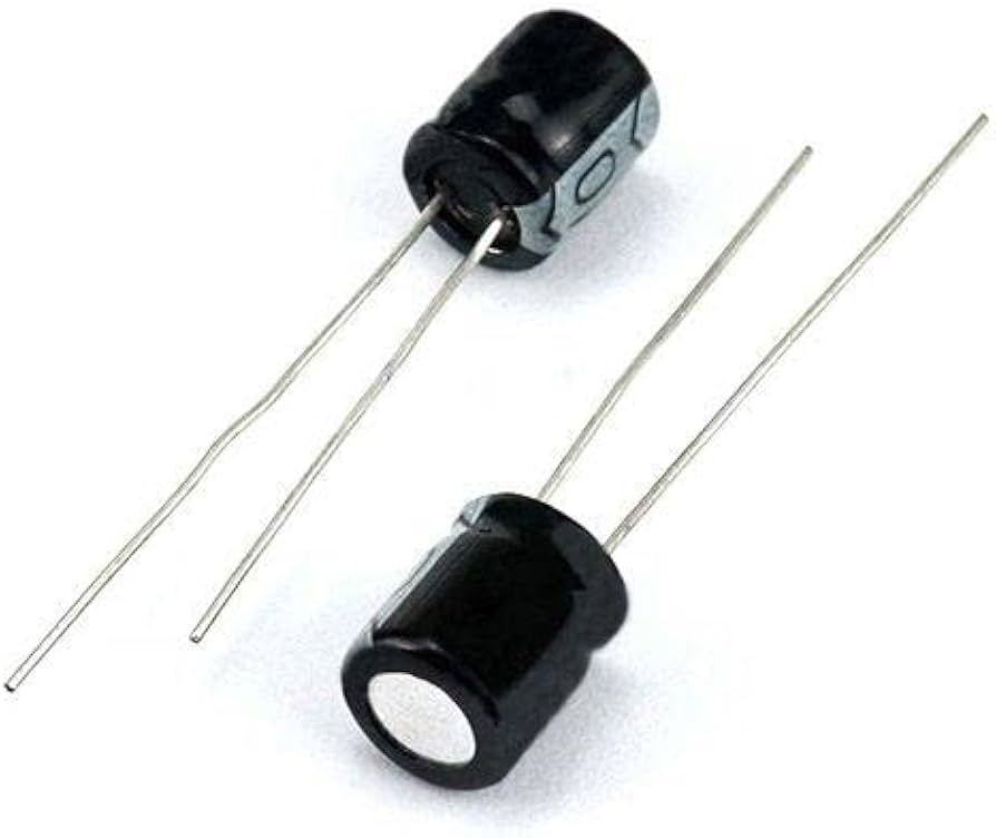 22uF 25V TH Electrolytic Capacitor - 5PCS