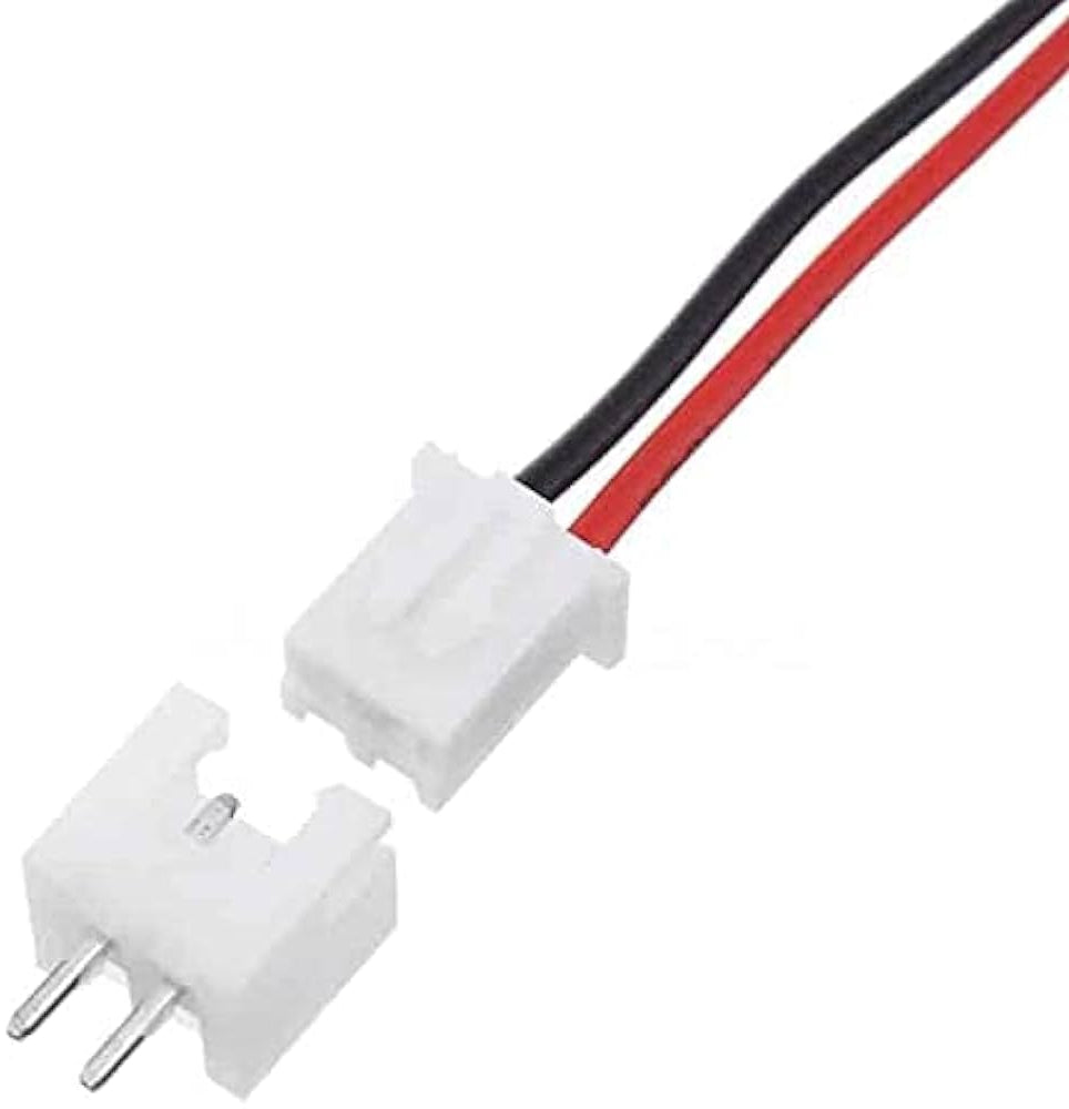 2.54MM Pitch 2 Pin Male & Female JST Connector