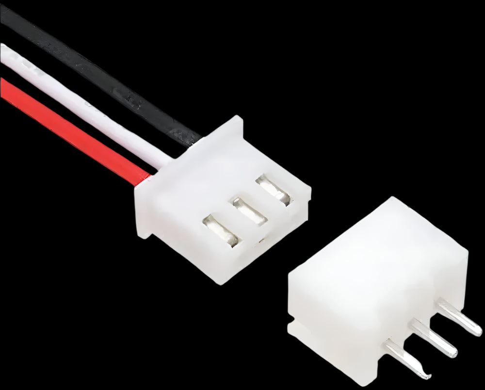 2.54MM Pitch 3 Pin Male & Female JST Connector