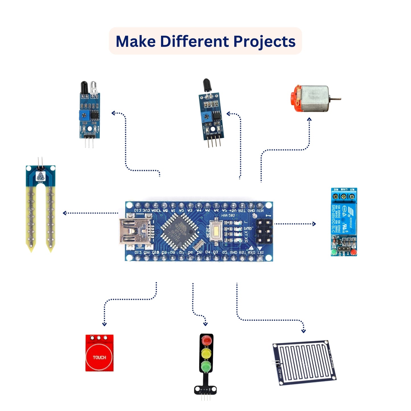 Arduino Learning Kit (Silver KIT)