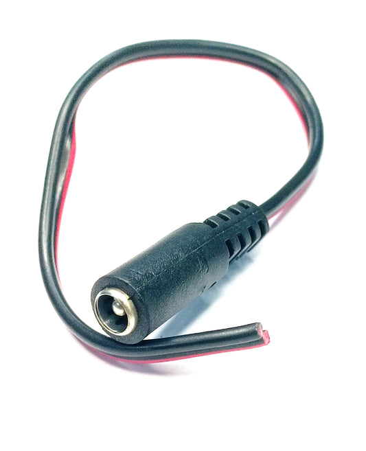 Female DC Connector with wire