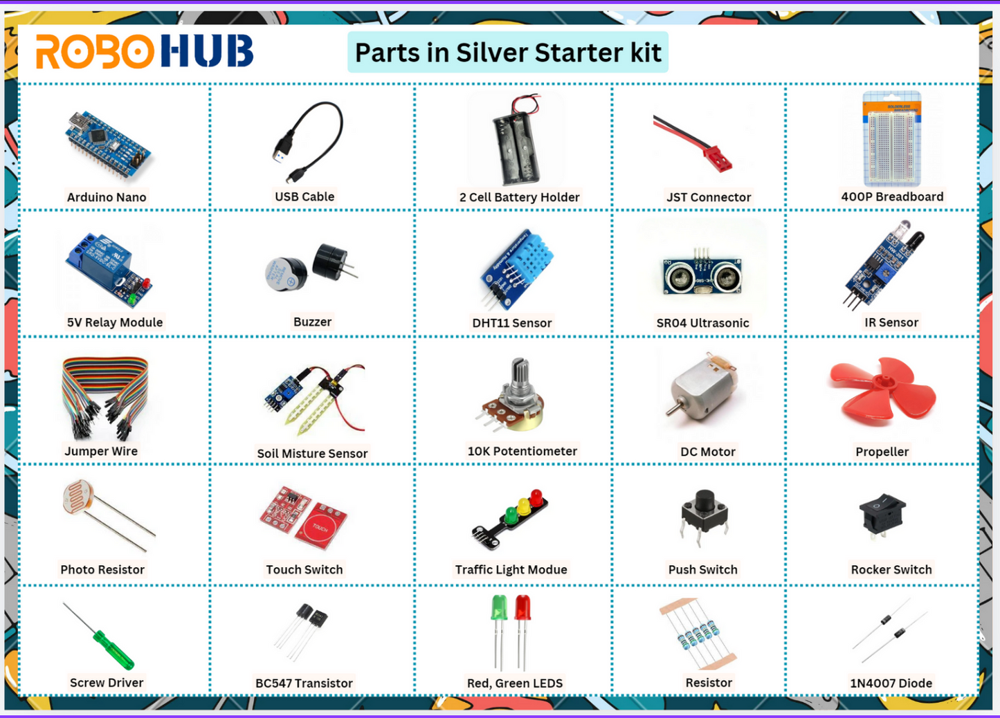 Arduino Learning KIT (Silver KIT)