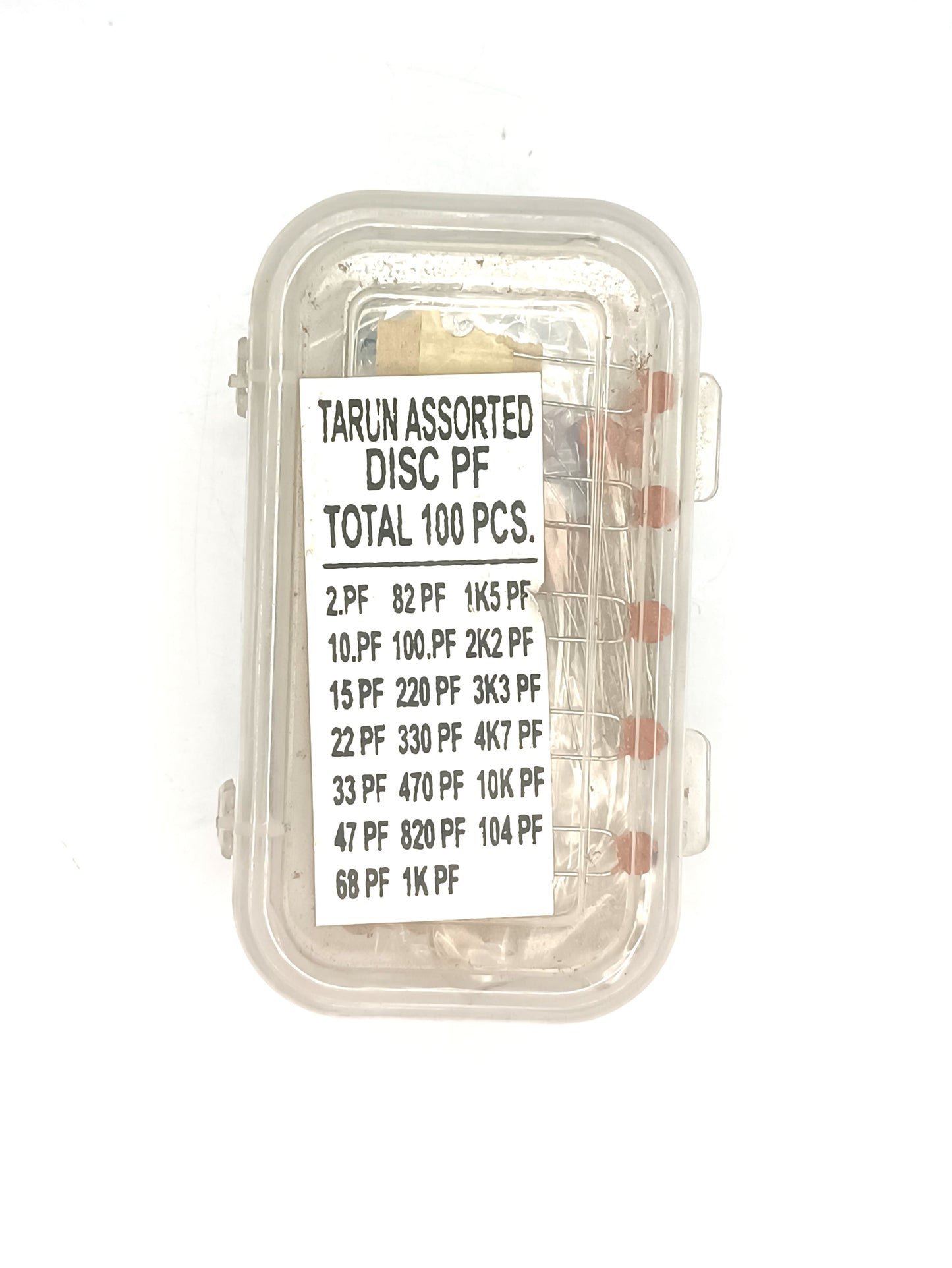 Mix ceramic capacitor box